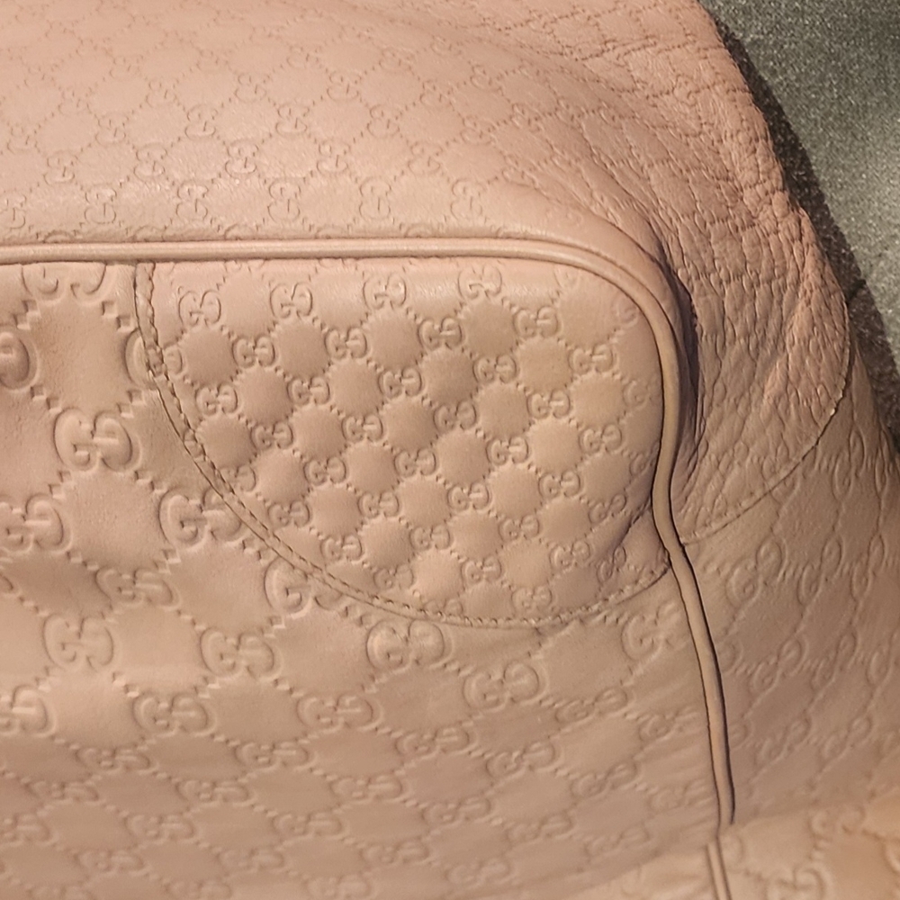 Gucci Blush Pink Embossed Tote - Picture 6 of 16